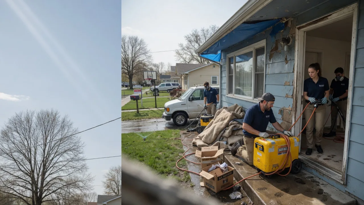 Basement Flood Cleanup in La Motte, IA near me